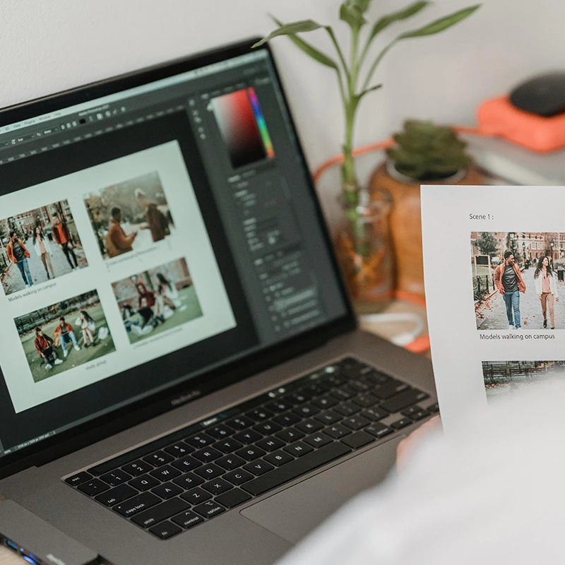 Personnalisation du cadre photo